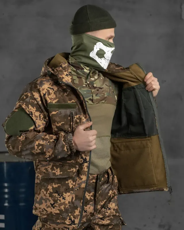 Костюм tactical пиксель (софт-шелл) Rehydration