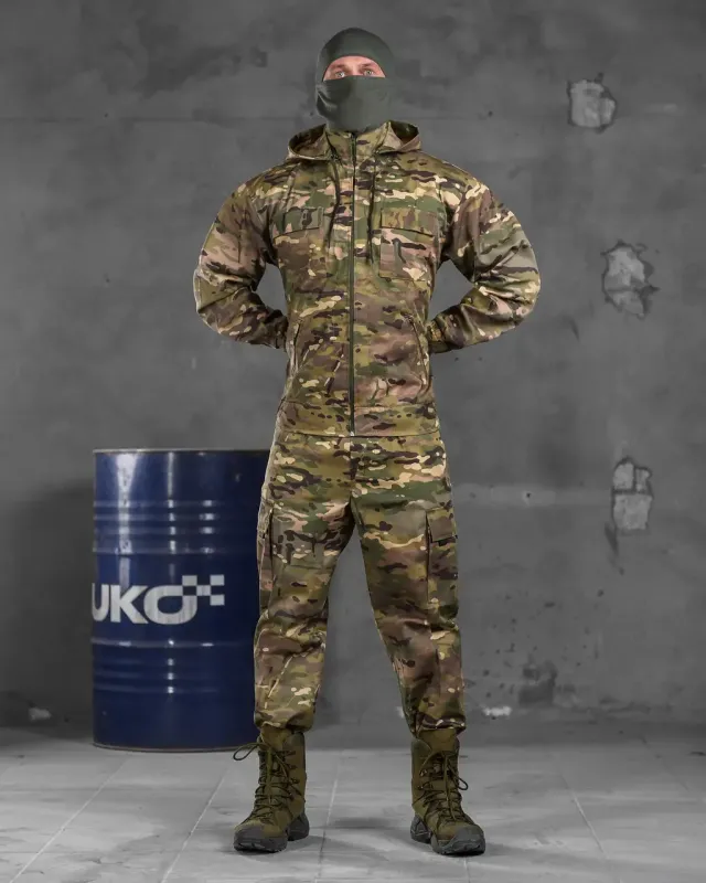 Тактический костюм defender мультикам + футболка мультик ВТ6594(34 - 03)