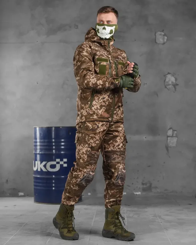 Воинская одежда Тактический костюм софтшел softshell 5.11 mission мультикам ВТ0307(20 - 01)