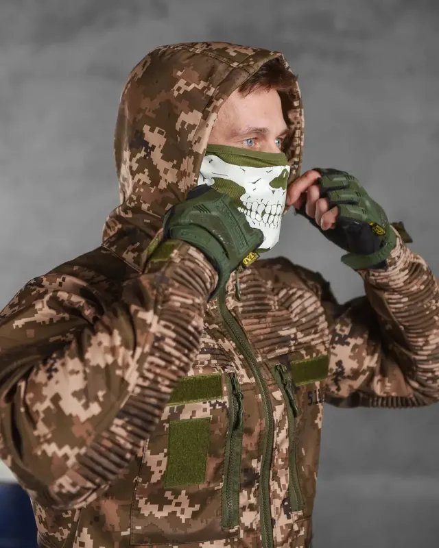 Воинская одежда Тактический костюм софтшел softshell 5.11 mission мультикам ВТ0307(20 - 01)