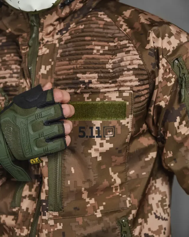 Воинская одежда Тактический костюм софтшел softshell 5.11 mission мультикам ВТ0307(20 - 01)