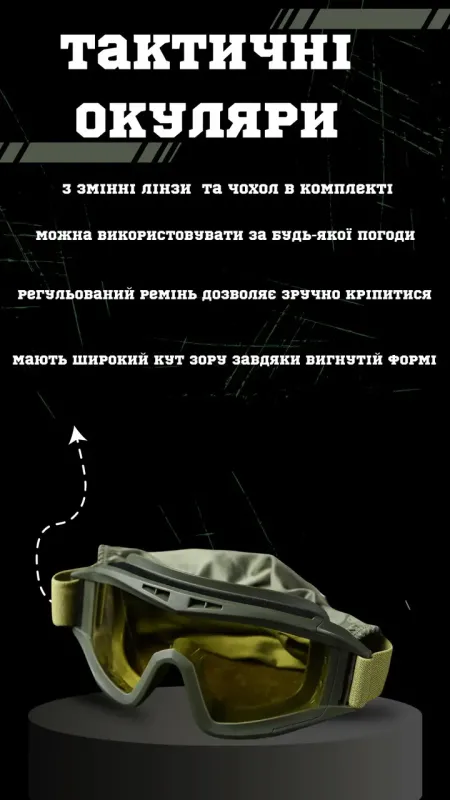 Очки тактические 11-0(11 - 01)