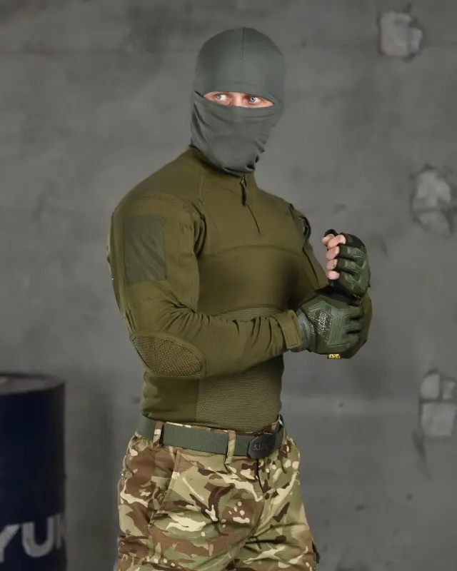 Тактическая рубашка Убакс Assault oliva(K6 5 - 02)