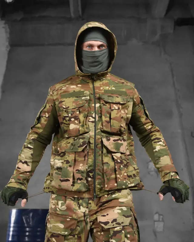Штурмовой тактический костюм мультикам Jerichon ВТ5983(K8 - 00)