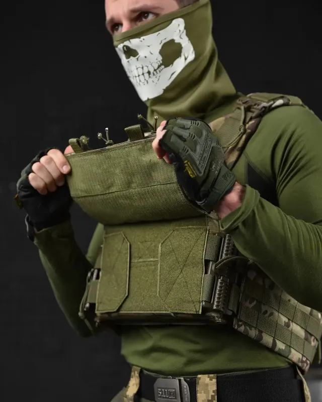 Плитоноска 4 точки сброса Panaceja мультикам ВТ6672(47 - 02)