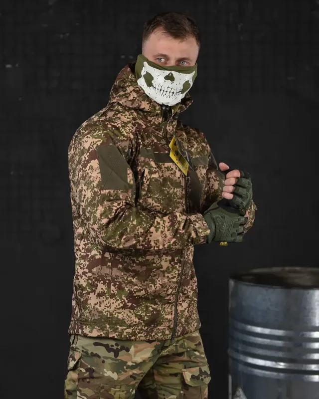Весенняя тактическая куртка софтшел Military Plus Хищник ВТ6705(11 - 02)