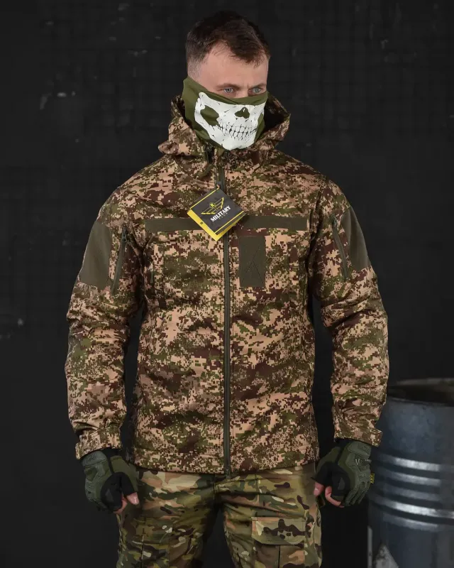 Весенняя тактическая куртка софтшел Military Plus Хищник ВТ6705(11 - 02)