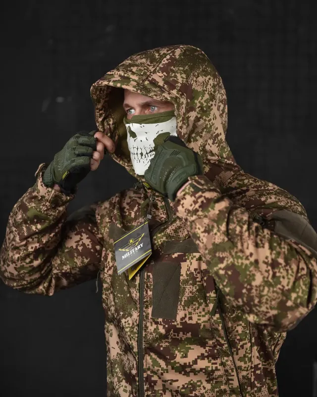 Весенняя тактическая куртка софтшел Military Plus Хищник ВТ6705(11 - 02)