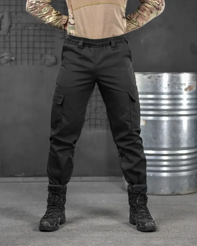 Тактические брюки Minotaur black (K4 3 - 01)