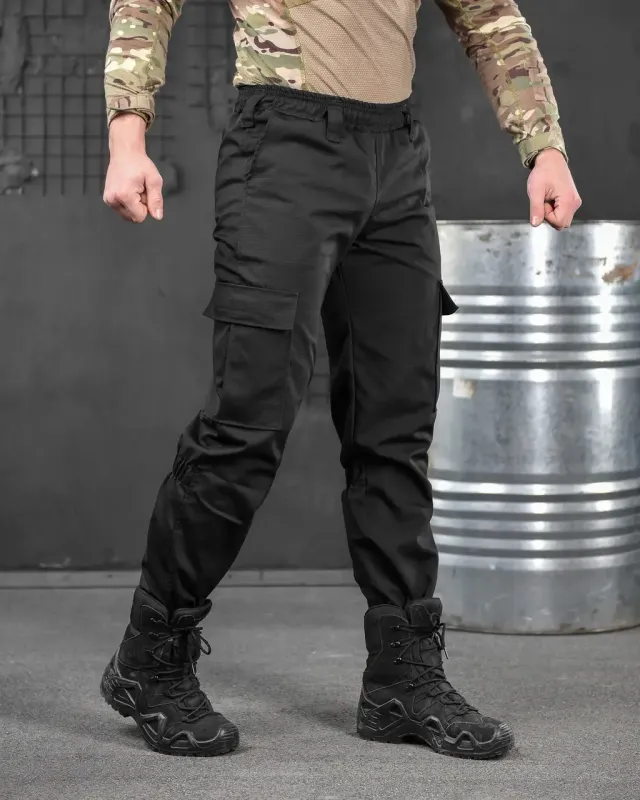 Тактические брюки Minotaur black (K4 3 - 01)
