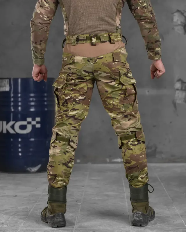 Военные тактические штаны 7.62 tactical G3 мультикам ВТ6800(8 - 01)
