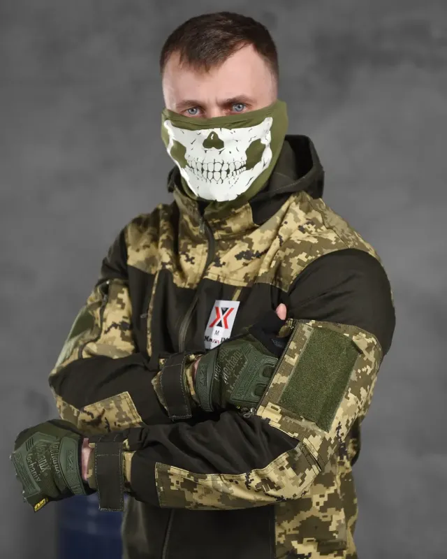 Военный тактический костюм горка illusion пиксель ВТ0963(3 - 03)
