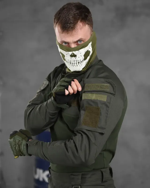 Стрейчевый тактический костюм 7.62 tactical Minnesota олива