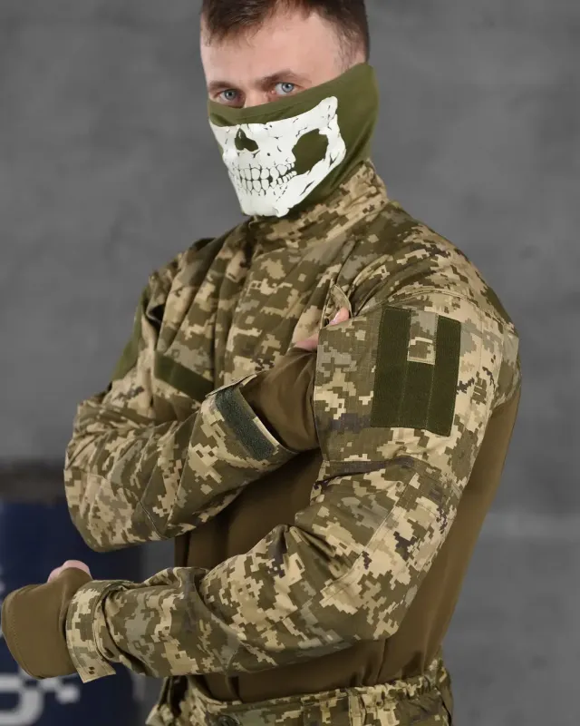 Военный демисезонный костюм STRIKER®️ пиксель