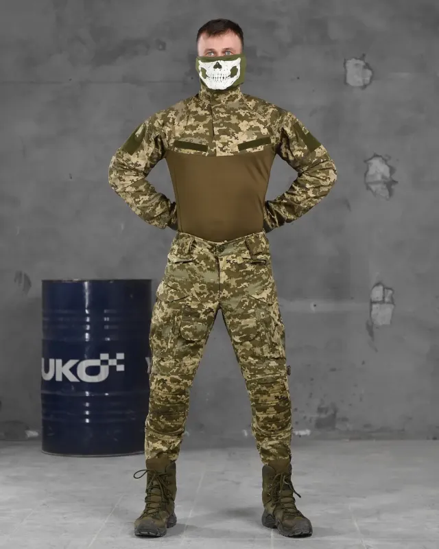 Военный демисезонный костюм STRIKER®️ пиксель
