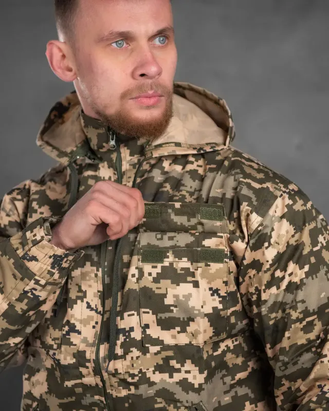 Армейский костюм Defender (13 - 03, 26 - 01) пиксель