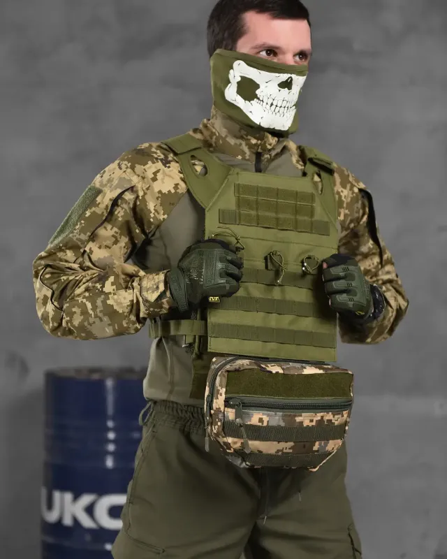 Армейский напашник Tactic Рrofi pixel