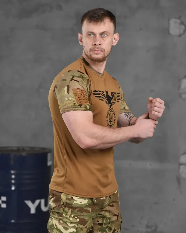 Тактическая потоотводящая футболка Oblivion tactical Reich