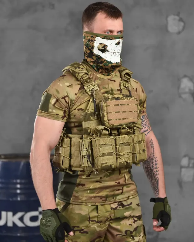 Плитоноска Nixon 4 точки сброса pixel