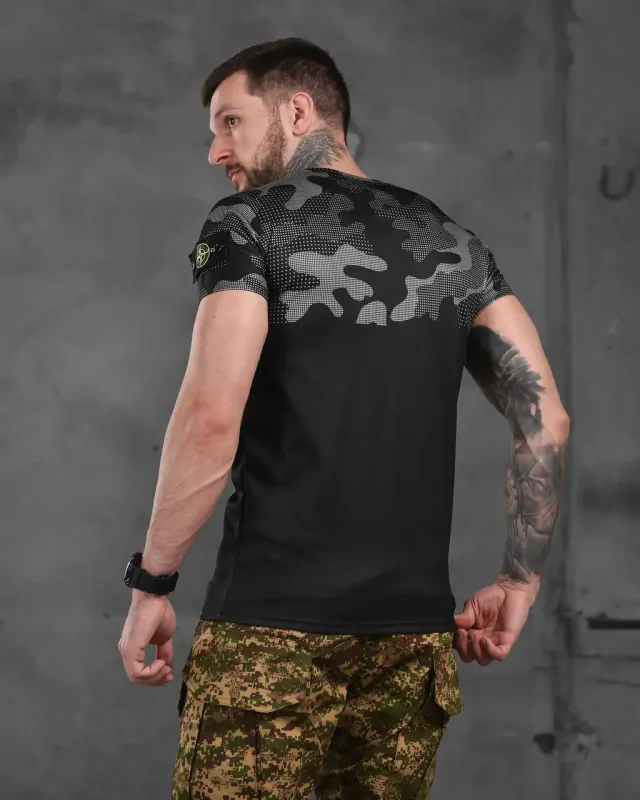 Футболка Island black ВТ1008(51 - 00)