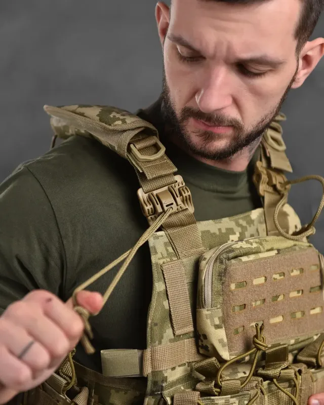 Плитоноска Attack пиксель ВТ1009(42 - 00)