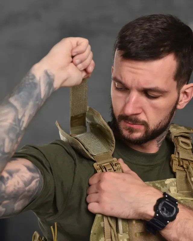 Плитоноска Attack пиксель ВТ1009(42 - 00)