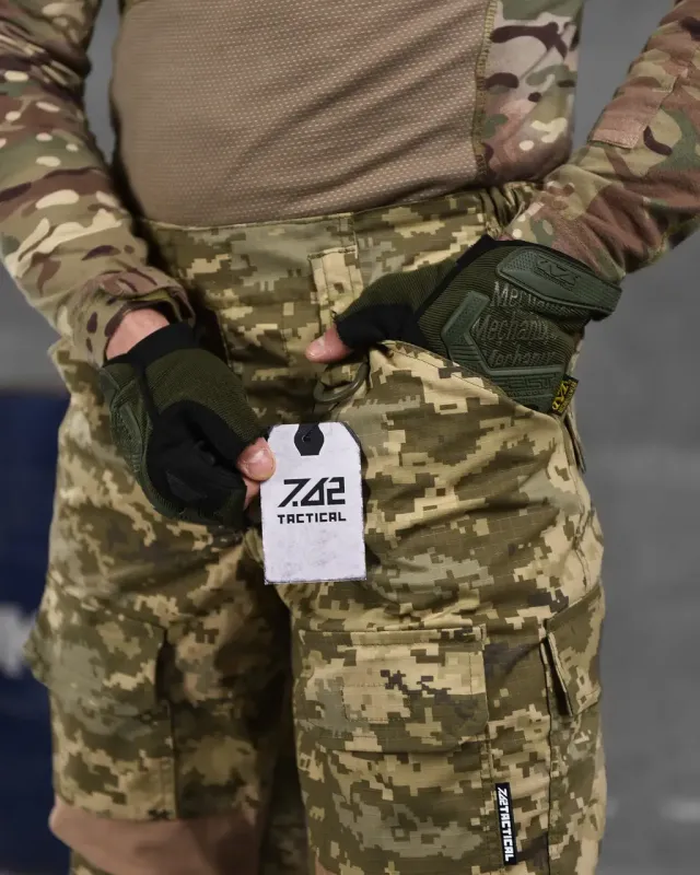 Военные тактические штаны 7.62 tactical G3 пиксель ВН1036(39 - 02)