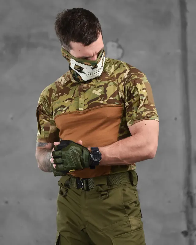 Армейский убакс короткий рукав 7.62 coyot
