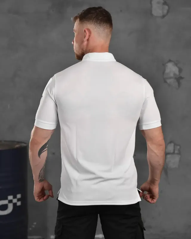 Футболка polo white(3 - 02)