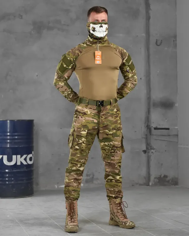 Летний тактический костюм Аttack мультикам