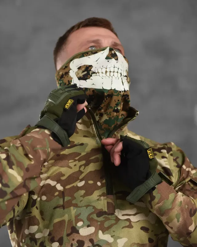 Убакс боевая рубашка 7.62 мультикам