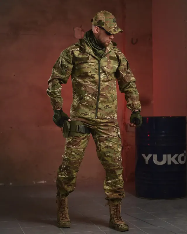 Весенний тактический костюм 7.62 Tactical axiles мультикам