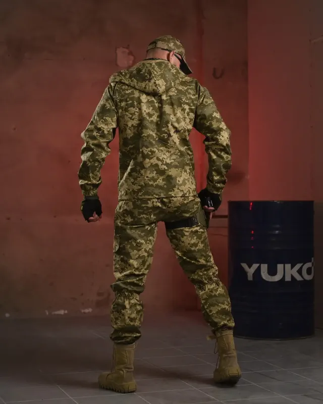 Весенний тактический костюм 7.62 Tactical axiles пиксель ВТ0957(21 - 03)