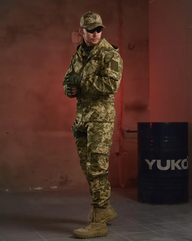 Весенний тактический костюм 7.62 Tactical axiles пиксель ВТ0957(21 - 03)