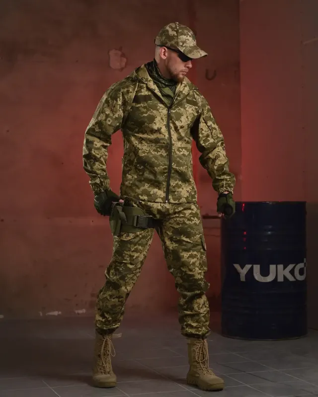 Весенний тактический костюм 7.62 Tactical axiles пиксель ВТ0957(21 - 03)
