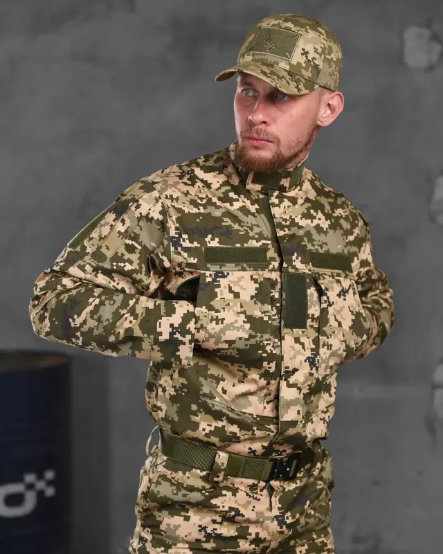 Армейский костюм уставной 4в1 пиксель