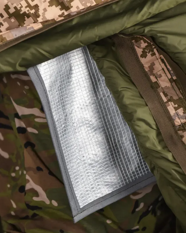 Армейский плащ пончо анти-тепловизор дополнительный фольгированный барьер Stels V3.0 ВТ6047(16 - 00)
