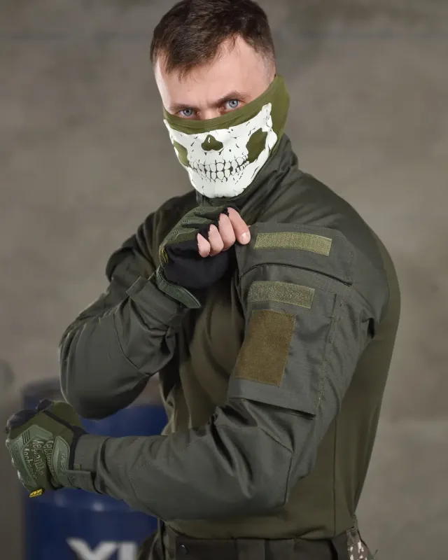Тактическая рубашка Убакс 7.62 олива
