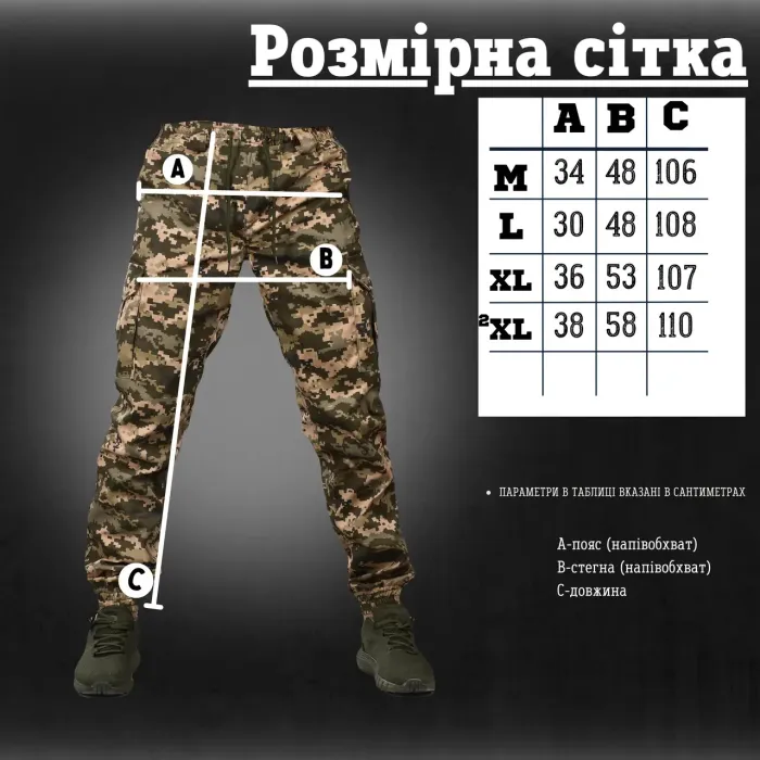 Тактические штаны Вandit пиксель ВСУ (26 - 03)