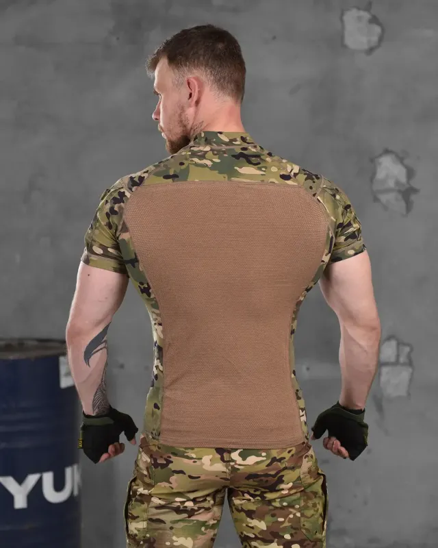 Футболка боевая Убакс ESDY Tactical Frog Т-Shirt MULTICAM ВТ6044(19 - 02)