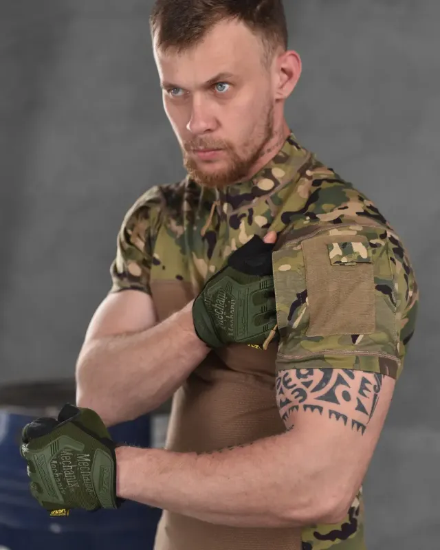 Футболка боевая Убакс ESDY Tactical Frog Т-Shirt MULTICAM ВТ6044(19 - 02)