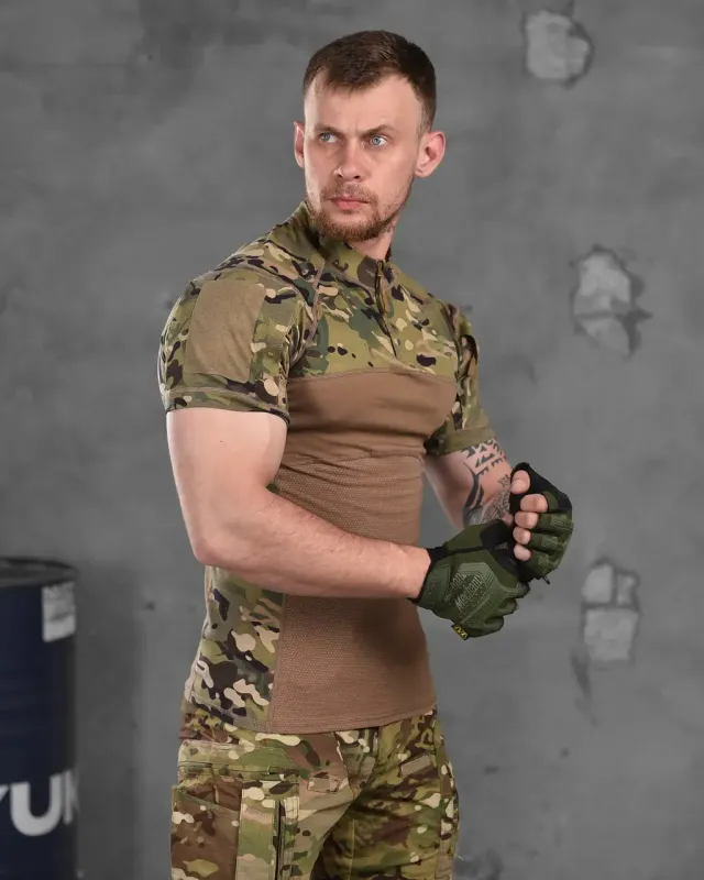 Футболка боевая Убакс ESDY Tactical Frog Т-Shirt MULTICAM ВТ6044(19 - 02)