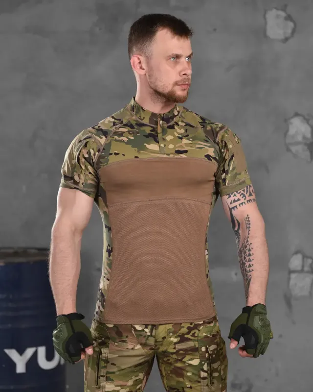 Футболка боевая Убакс ESDY Tactical Frog Т-Shirt MULTICAM ВТ6044(19 - 02)