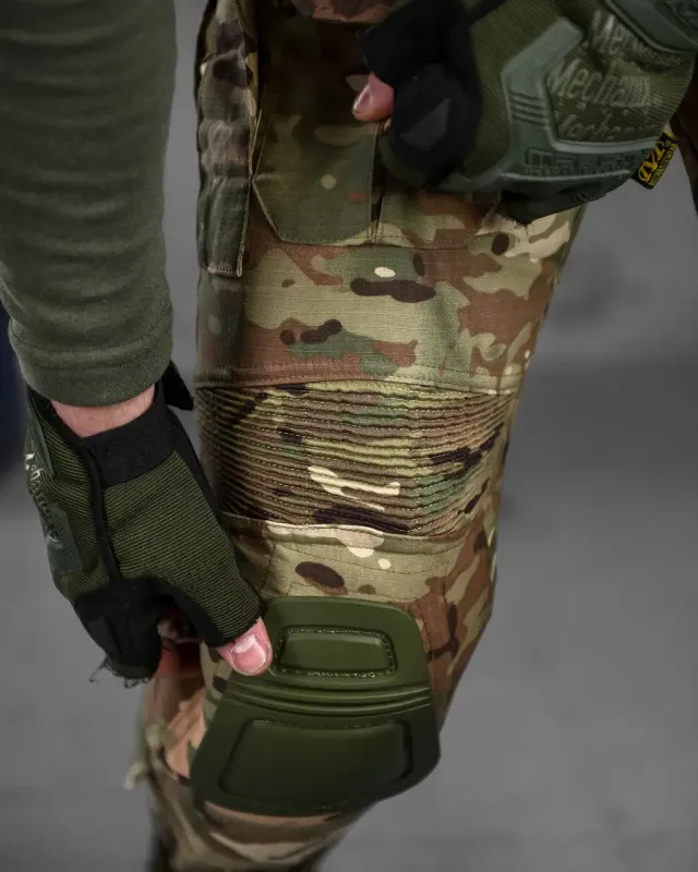 Военная амуниция штаны тактические мультикам с наколенниками G3 ВТ6843(10 - 01)