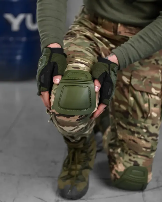 Военная амуниция штаны тактические мультикам с наколенниками G3 ВТ6843(10 - 01)
