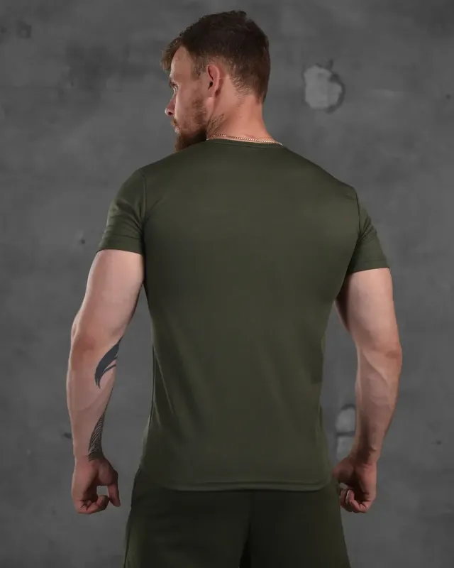 Тактическая футболка TNF олива