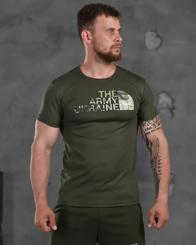 Тактическая футболка TNF олива