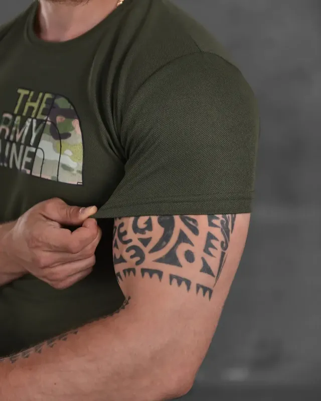 Тактическая футболка TNF олива