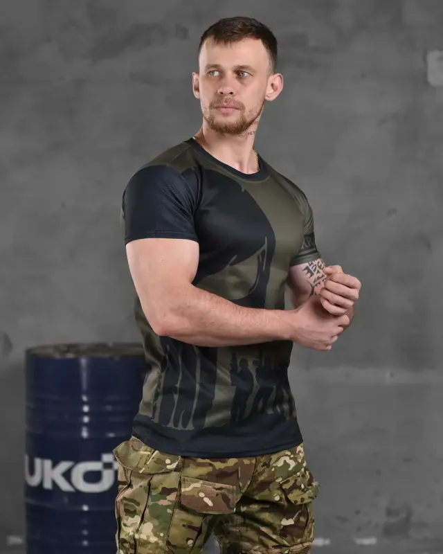 Тактическая футболка потоотводяющая Оblivion Panisher soldiers