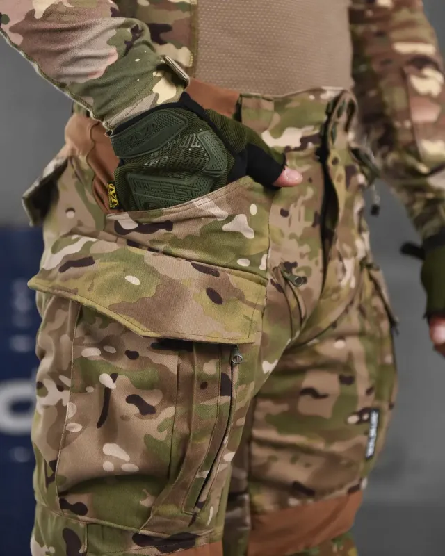 Тактические боевые штаны Титан gen-2 7.62 мультикам